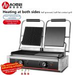 Electric Contact Grill Non-Stick Surface and 1/2 Grooves for Customer Requiremen