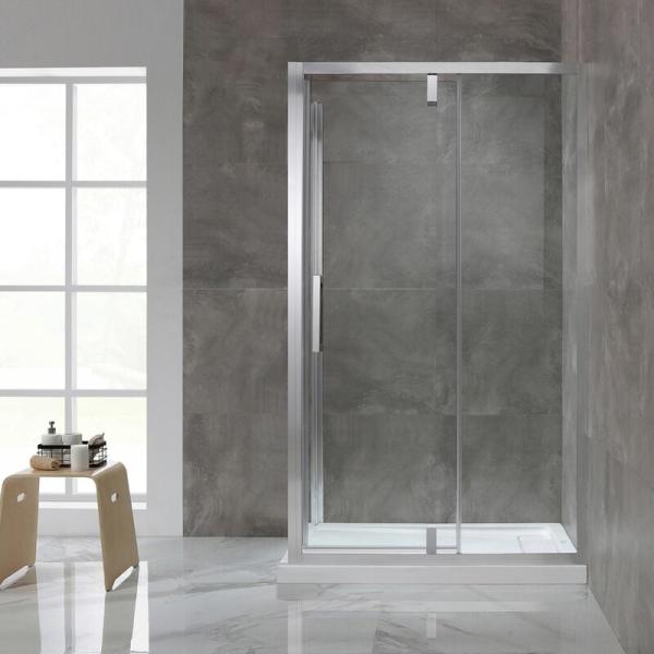 Buy cheap Clear Tempered Glass Shower Enclosure OEM Tempered Glass Shower Screen from wholesalers