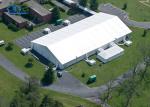 PVC Fabric Party Marquee Tents Fire Prevention For Big Business Stand Garden