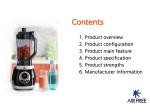Made in Korea 800W Vacuum Blender / OZEN Vacuum Blender / Vidia Vacuum Blender /