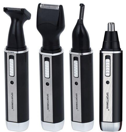 Buy cheap 4 in1 Rechargeable washable Stainless steel cutter head nose hair trimmer for men from wholesalers