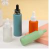 Buy cheap 1oz Cylinder Flat Shoulder Frosted Dropper Essential Oil Bottle for Other Cosmetic within Glass Material from wholesalers