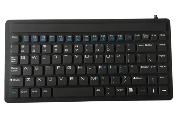 Buy cheap 87 Keys Silicone USB PS/2 Medical Keyboard IP68 Waterproof FCC from wholesalers