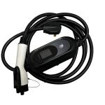 AC 2.4" LED Display Screen Wall Mounted Portable EV Charging Station 380V