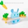 Buy cheap Wooden Rabbit Balance Building Block Radish Pulling Game from wholesalers