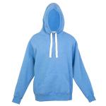 80 Cotton 20 Polyester Hoodies Knitted Unisex Plain Hoodies Sweatshirt