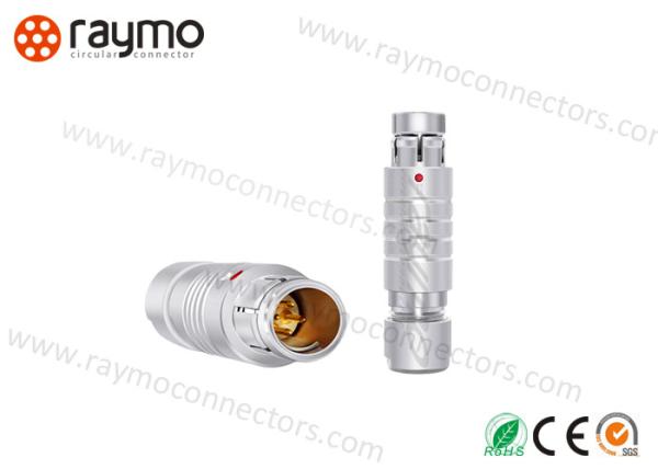 Buy cheap S SS straight cable plug audio video connectors, circular waterproof connector from wholesalers