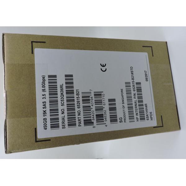 Small Size HP Hard Disk 652615-B21 653951-001 450GB SAS G8 1 Year Warranty
