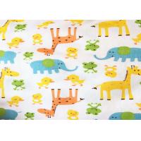 Buy cheap Pure Printed Cartoon Animal Flannel Fabric For Baby Blanket product