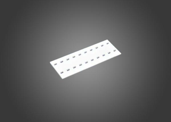 Buy cheap White Talc Porcelain High Tech Ceramic Plates , Industrial Machinable Glass Ceramic from wholesalers