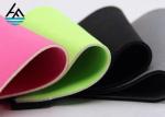 Waterproof 2mm Neoprene Fabric Sheets , Embossed Neoprene Rubber Sheet Fabric