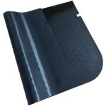 Easy Cleaning Water Proof Non Slip Black Hexagon Rubber Door Mat