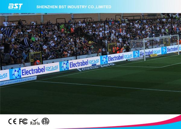 Buy cheap Wall Mounted Soccer DIP Stadium Perimeter Led Display / Baseball Field Advertising from wholesalers