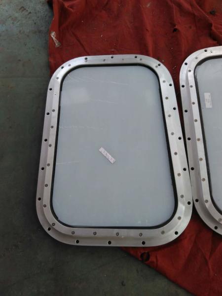 Buy cheap Marine Fixed Aluminum Alloy Frame Bolted Installation Wheelhouse Windows from wholesalers