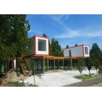 Buy cheap Double Stories Modern Container House , White Container House With External product