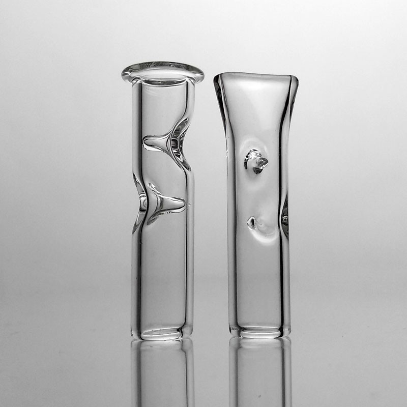 7mm Od Glass Bongs Parts Mini Glass Bong Filter Tips For Dry Herb Tobacco
