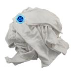 Water & oil absorbency 100% cotton white knitting T shirt rags for marine oil