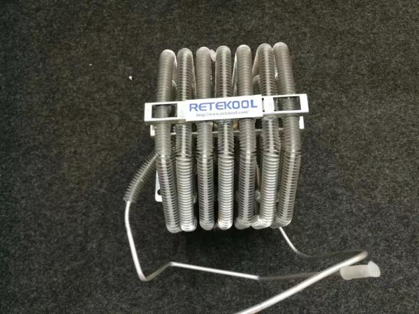 Buy cheap refrigeration cooling steel fin condensor for side by side door refrigerator from wholesalers