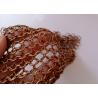 Buy cheap Copper Color Stainless Steel 10mm Chain Mail Fringe Curtains For Architectural Design from wholesalers