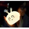 Buy cheap DC5V Bunny Rabbit Night Light ABS Silicone USB Style Pat Control from wholesalers