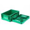 Buy cheap Customized Logo Folding Agricultural Plastic Crate for EU Industrial Storage Solutions from wholesalers