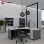 Customization Administrative Office Furniture Curved L-shaped Modern Executive