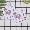 Buy cheap Small Fresh Cartoon Cute Stickers PVC Vinyl Self Adhesive 0.025mm from wholesalers