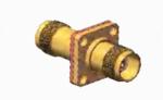 High Durability TNC Brass Hermeticity Straight Female to Female RF Coaxial