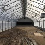 150 Micron Tranparent PE Film Automatic Light Deprivation Greenhouse 30m