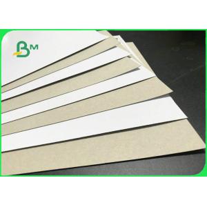 Buy cheap Recyclable Pulp Grey Back Duplex Board 250GSM 300GSM For Packaging from wholesalers