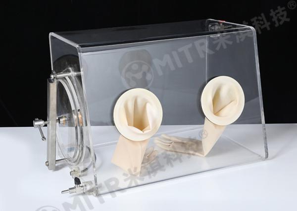 Buy cheap Small Size Durable Vacuum Lab Glove Box / Isolator Chamber With Inert Gases from wholesalers