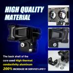 3570CSP Light Source 20W 2000LM LED Mini Spot Light for Motorcycle Yellow White