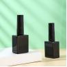 Buy cheap 10ml 15ml Rectangular Glass Black Nail UV Gel Polish Packing Empty Square Shape Nail Polish Bottle With Brush for Cosmetic from wholesalers