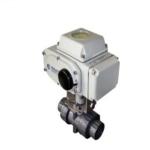 3 PC UPVC Electric Ball Valve For Agriculture And Water Irrigation Plumbing