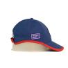 Buy cheap Casual Adjustable Cotton Male Blue 5 Panel Baseball Cap from wholesalers