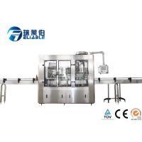Buy cheap Automatic Carbonated Drink Glass Bottle Filling Machine Plant Stainless Steel product