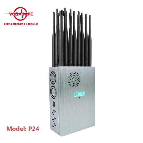 Buy cheap 24 Antennas Phone Signal Jammer Indoor Using For 2G 3G 4G 5G Wifi GPS from wholesalers