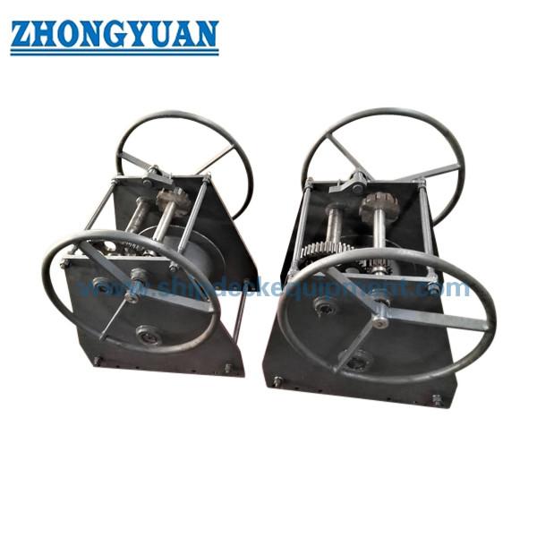 Buy cheap Single Drum Hand Coupling Winch Manual Operation Winch Ship Deck Equipment from wholesalers