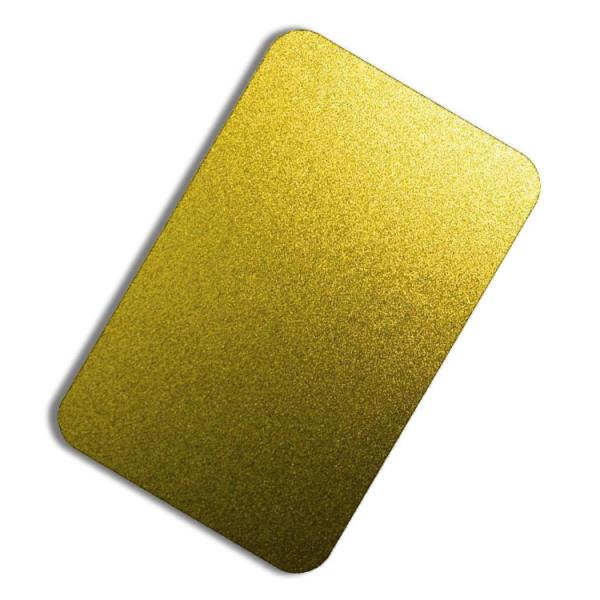 Buy cheap 3050mm Length Decorative Stainless Steel Sheet TV Background Rose Gold Bead Blasted from wholesalers