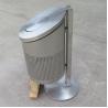 Buy cheap Perforated 30L Stainless Steel Outdoor Trash Can from wholesalers