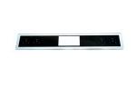 7 Layers Metallic Brushed 3mm Tempered Glass Control Panel