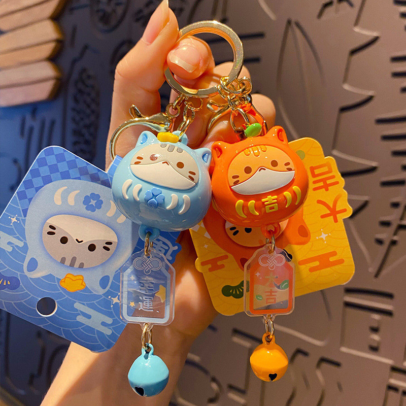 Mini Cartoon Keychain Soft Silicone Material for Kid Party Favors and Goodie Bags