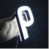 Buy cheap Double Faces Lighting LED Acrylic Letters Stainless Steel Lettering Signage AC110V-240V from wholesalers