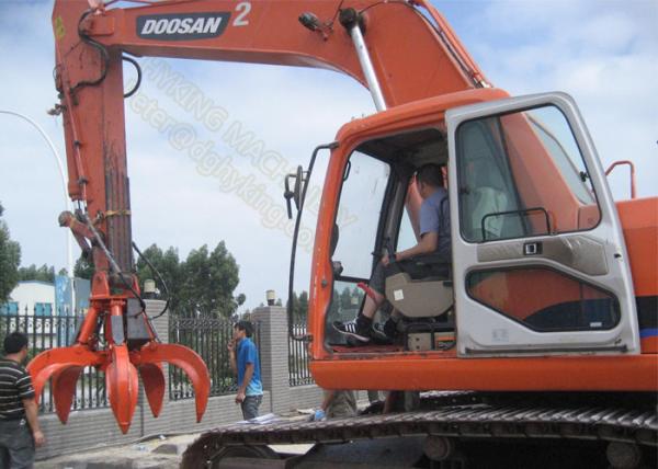 Buy cheap Doosan DX225 Hydraulic Grapple Attachment Doosan DX225 For Recyling Business from wholesalers