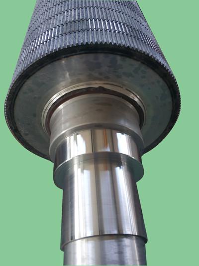 Buy cheap Electrical Heating Hard Chrome Corrugated Roller from wholesalers