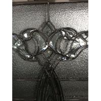 Buy cheap Black chrome came decorative leaded glass product