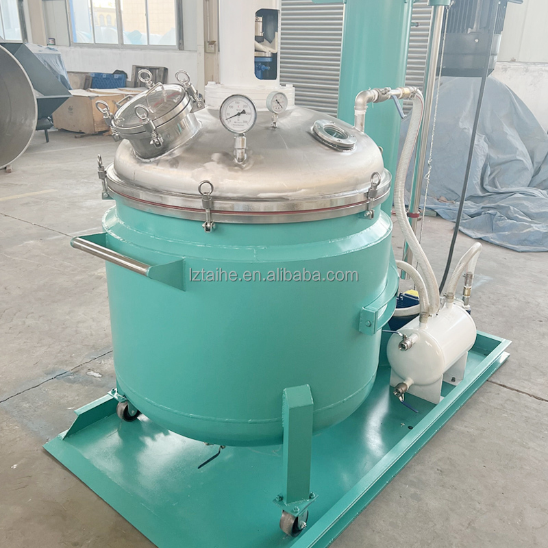 Hydraulic Lifting Vacuum Dissolver Electric Heating Jacketed Tank For Chemical Mixing