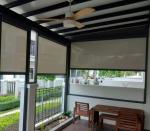 Buy cheap AM45 Remote Control Roller Shades 320cm Waterproof Electric Blinds For Large Windows from wholesalers