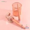 Buy cheap Single Nylon Hair Angled Foundation Brush With Metal Body Handle from wholesalers