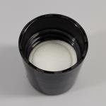Clear Black 37*26*80mm 50ml Empty Squeeze Bottle